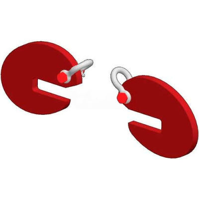 M&W Pipe Lifting Hook - Sold In Pairs - 4000 Lb. Capacity