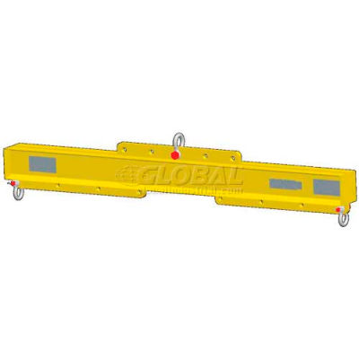 M&W 96-168" Economy Lift Beam Adjustable Length - 14,000 Lb. Capacity