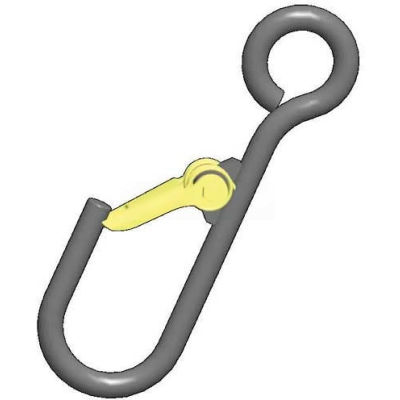 M&W 3/8" Alloy Latching J-Hook - 365 Lb. Capacity