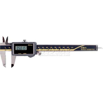 Mitutoyo 500-474 Super Caliper 0-6''/150MM Solar Powered Stainless Steel Digital Caliper