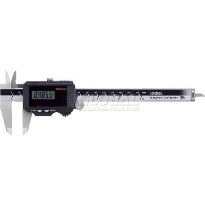Mitutoyo 500-784 Super Caliper 0-6''/150MM IP67 Solar Powered Stainless Steel Digital Caliper