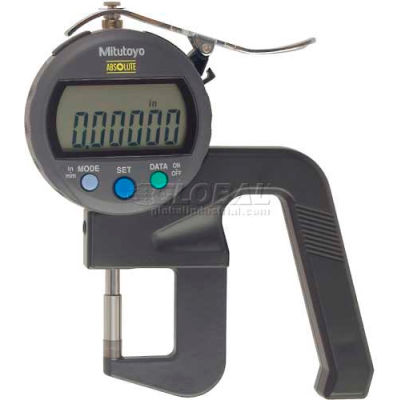 Mitutoyo 547-400S 0-.47" / 0-12MM Digimatic Digital Thickness Gage (.00005" Resolution)