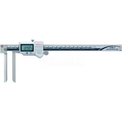 Mitutoyo 573-742 Digimatic .4-8''/200MM IP67 Knife Edge Inside Groove Digital Caliper W/Data Output