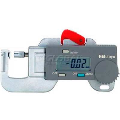 Mitutoyo 700-118 0-.50" / 0-12.7MM Digimatic Compact Digital Thickness Gage