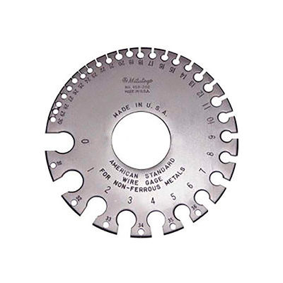 Mitutoyo Wire Gage, Range 0-36