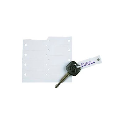 White Key Tags - 1000 per Box