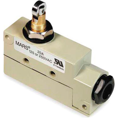 Mars® Combination Roller/Plunger Door Limit Switch Single Phase 99-014, 20 Amps