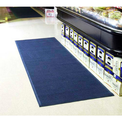 WaterHog® Entrance Mat Fashion Border 3/8" Thick 6' x 20' Medium Blue