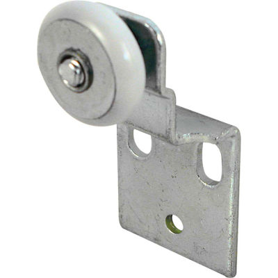 Prime-Line N 6517 Closet Door Roller with 1/2-Inch Offset and 3/4-Inch Nylon Wheel,(Pack of 2)