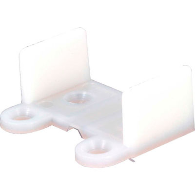 Prime-Line N 6565 Bypass Door Guide, Nylon, Bottom Mount