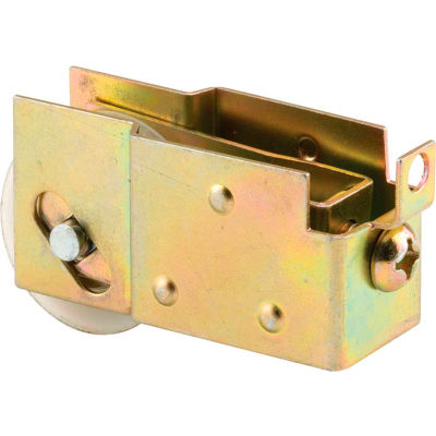 Prime-Line N 6571 Mirror Door Roller Assembly with 1-1/4-Inch Nylon Ball Bearing Wheel