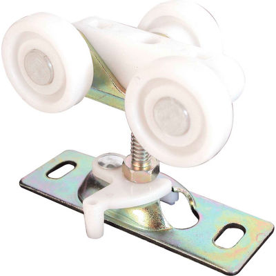 Prime-Line N 6848 Pocket Door Roller, Tri-Wheel, 1-Inch Flat Nylon Wheels,(Pack of 2)