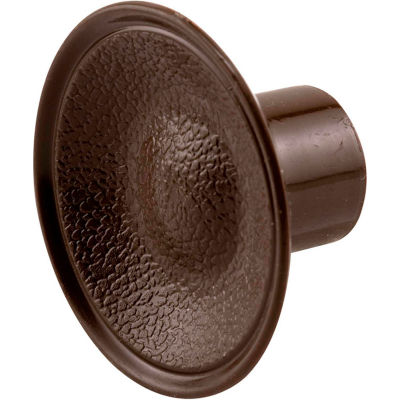Prime-Line N 6871 Bi-Fold Door Pull Knob, Brown Plastic,(Pack of 2)