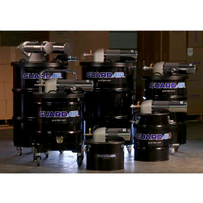 Guardair 30 Gallon B Pneumatic Vacuum Unit w/ 2" Inlet & Attachment Kit - N301BC
