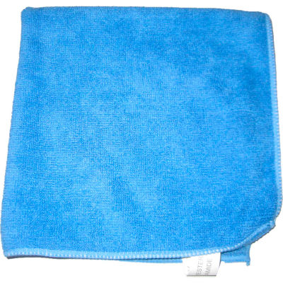 Perfect Products Microfiber Cloths 16"x16", Blue, - CSA002E - Pkg Qty 200