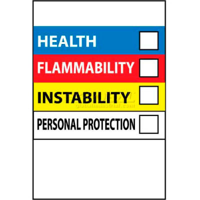 Safety Identification Products | Safety Labels | NMC HM25 RTK Labels ...