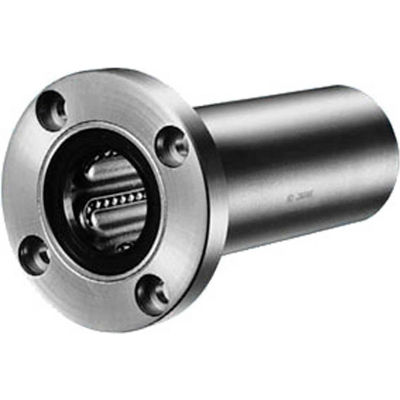 NB Corp SWF12GW 3/4" ID Round Flange Type Double-Wide Linear Bearing W/Resin Retainer, Steel