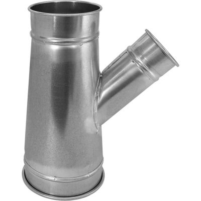 Nordfab QF Branch 30 Degree 12-12-12, 12" Dia, 304 Stainless Steel