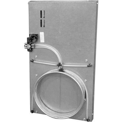 Nordfab QF SD Auto Blast Gate, 8" Dia, Galvanized Steel