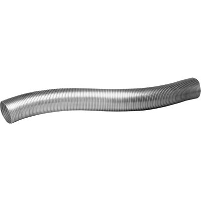 Nordfab QF Rigid Flex Steel Hose, 4" Dia, Galvanized Steel