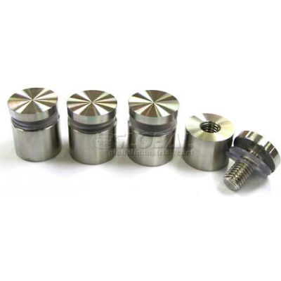 Standoff, 1" Dia. x 3/4"L, Stainless Steel
