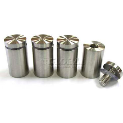 Standoff, 1" Dia. x 1-1/2"L, Stainless Steel
