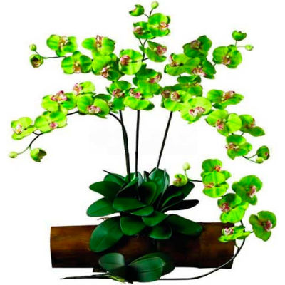 Nearly Natural Phalaenopsis Stem (Set of 12), Green