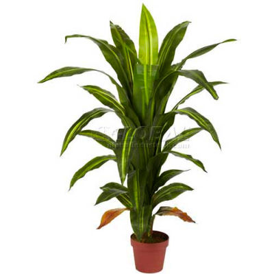 Nearly Natural 4' Dracaena Silk Plant