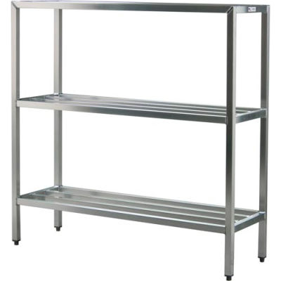 New Age - Aluminum Heavy Duty 3-Shelf Rack, 20"W x 60"H x 48"L