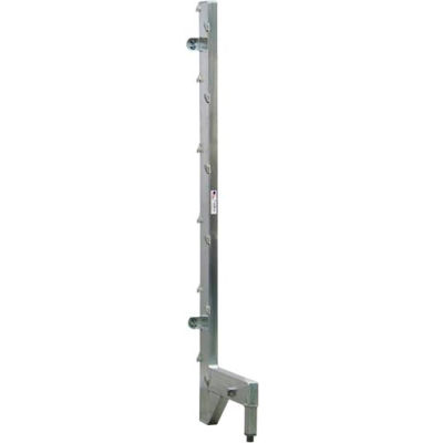 New Age - Cantilever Rack Free Stand Right Upright for 18" Shelf, 22" L x 72.75 ' H, Aluminum