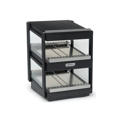 Horizontal, Dual Shelf, 18" Powder Coat Black