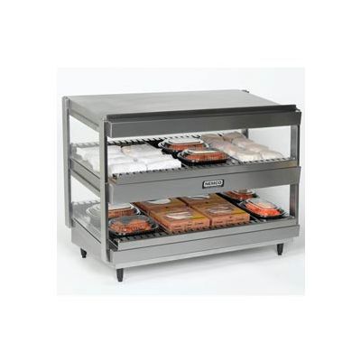 Horizontal, Dual Shelf, 36" Stainless