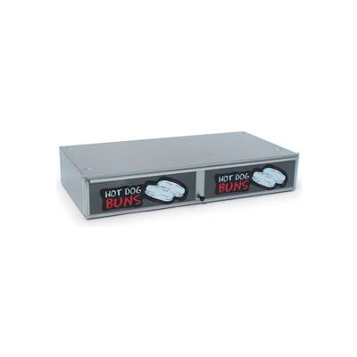 NEMCO® 8045N-SBB, Bun Box, Stainless Steel With Polycarbonate Door, 64 Buns