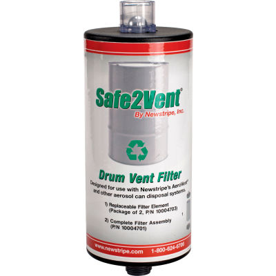 Newstripe Safe2Vent™ Complete Filter Assembly, 10004701
