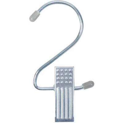 NAHANCO 610 Hang Alls-Jaws Clip, 4-1/2"L x 3/4"W x4-1/2"H, Metal-Chrome, Pkg Qty 100