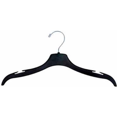 NAHANCO BH250 Top Hanger, 17"L, Plastic-BK, Pkg Qty 100