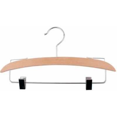 NAHANCO NH11 Hanger-Intimate Apparel, 11-7/8"L, Wood-Beech, Pkg Qty 100