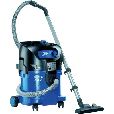 Nilfisk Attix 30 Wet/Dry Vacuum, 8 Gallon Cap.