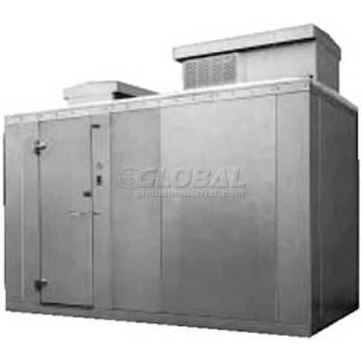 Nor-Lake Kold Locker - KODB7768-CL Outdoor Cooler, +35°F, Floor, LH Door, 72"W x 96"D x 91"H