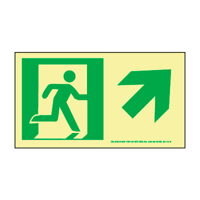Glow NYC - Directional Sign Up Right