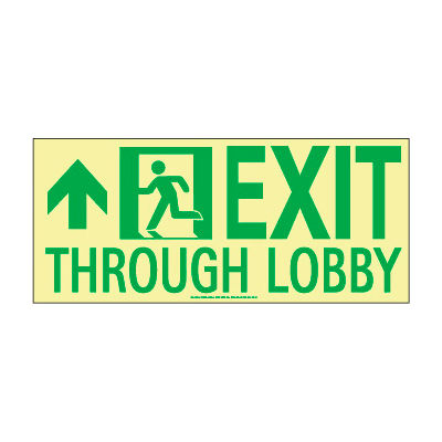 Glow NYC - Through Lobby Sign Forward Left Side