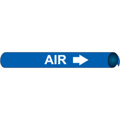 Precoiled and Strap-on Pipe Marker - Air