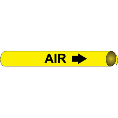 Precoiled and Strap-on Pipe Marker - Air