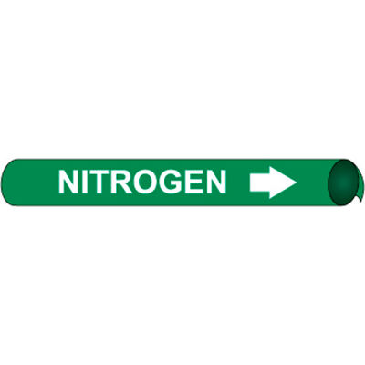 Precoiled and Strap-on Pipe Marker - Nitrogen