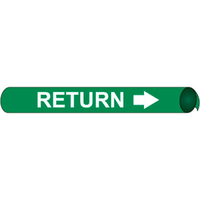 Precoiled and Strap-on Pipe Marker - Return