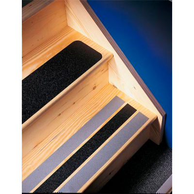 Resilient Anti-Slip Tape - Black - 6"W - Case of 50 24"L