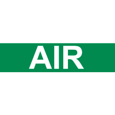 Pressure-Sensitive Pipe Marker - Air, Pack Of 25