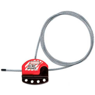 Adjustable Cable Lockout With 6 Foot Cable