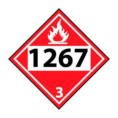 DOT Placard - 1267 3