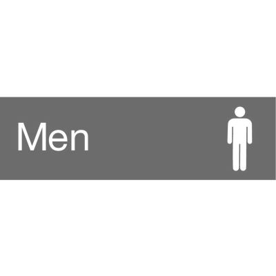 Engraved Sign - Men - Gray